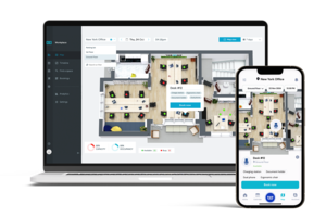 Desk booking Screenshot